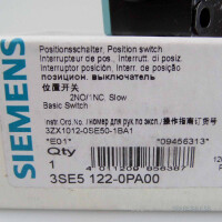 Siemens Positionsschalter 3SE5122-0PA00 OVP