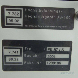 ELSTER Elektronischer Mengenumwerter EK-87 EK-87/S GEB