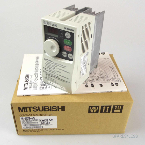 Mitsubishi Electric Inverter FR-S520E-0.4K 0,4kW OVP