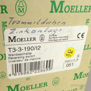 Moeller Wendeschalter T3-3-190/I2 OVP