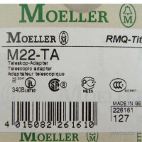 Klöckner Moeller Teleskop-Adapter M22-TA 226161 OVP