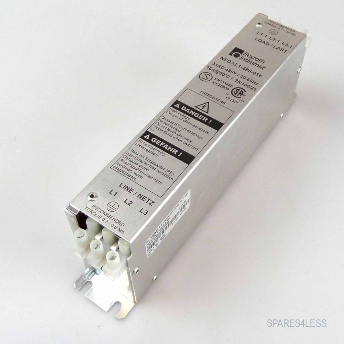 Rexroth INDRAMAT Netzfilter NFD03.1-480-016 GEB