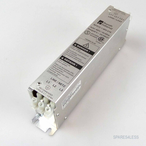 Rexroth INDRAMAT Netzfilter NFD03.1-480-016 GEB