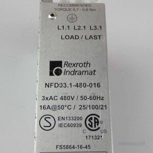 Rexroth INDRAMAT Netzfilter NFD03.1-480-016 GEB