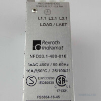 Rexroth INDRAMAT Netzfilter NFD03.1-480-016 GEB