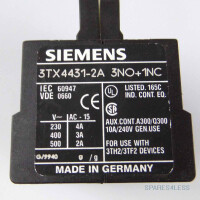 Siemens Hilfsschalterblock 3TX4431-2A GEB