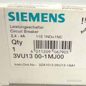 Siemens Leistungsschalter 3VU1300-0ME00 OVP