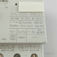 Siemens Leistungsschalter 3VU1300-0ME00 OVP