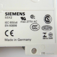 Siemens Leitungsschutzschalter 5SX2132-8 NOV