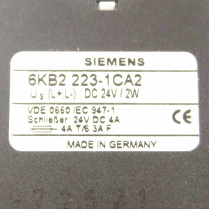 Siemens SIGUARD Überwachungsbaustein 6KB2223-1CA2 GEB