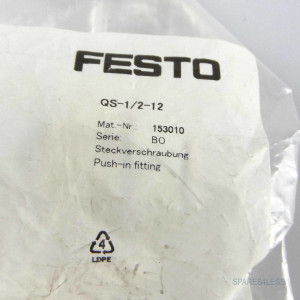 Festo Steckverschraubung QS-1/2-12 153010 OVP