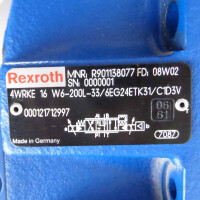 Rexroth 4WRAP6W7-04-30/G24K4/V / 4WRKE16W6-200L-33 GEB