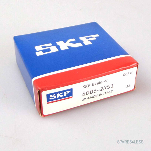 SKF Kugellager Rillenkugellager 6006-2RS1 OVP