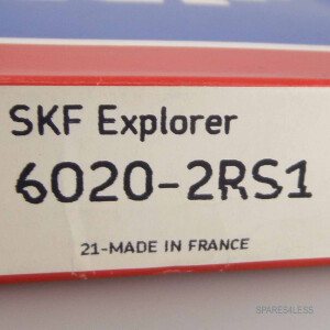 SKF Kugellager Rillenkugellager 6020-2RS1 OVP