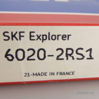 SKF Kugellager Rillenkugellager 6020-2RS1 OVP