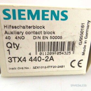 Siemens Hilfsschalterblock 3TX4440-2A OVP