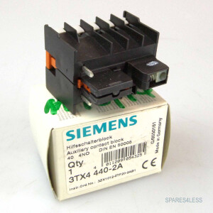 Siemens Hilfsschalterblock 3TX4440-2A OVP
