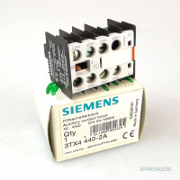 Siemens Hilfsschalterblock 3TX4440-2A OVP