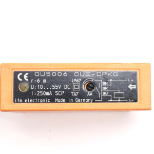 ifm Einweglichtschranke OU5006 / OUE-DPKG OVP
