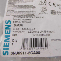 Siemens Anschlussklemme 3NJ6911-2CA00 OVP