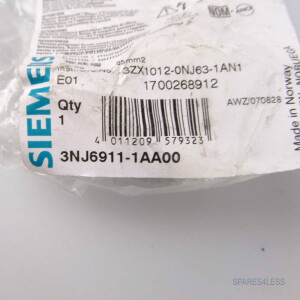 Siemens Anschlussklemme 3NJ6911-1AA00 OVP