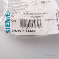 Siemens Anschlussklemme 3NJ6911-1AA00 OVP