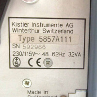 Kistler Control Monitor Type 5857A111 GEB