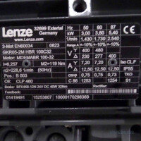 Lenze Getriebemotor GKR05-2MHBR100C32 + MDEMABR100-32 NOV
