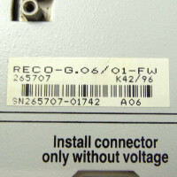 INDRAMAT Rack RECO-G06./01FW GEB