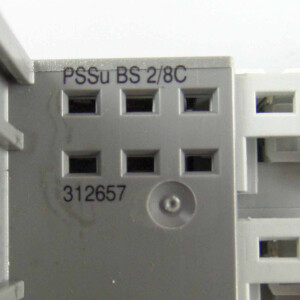 Pilz Basismodul PSSu BS 2/8 C 312657 GEB