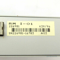 INDRAMAT Input Modul RM I-01 226981 GEB
