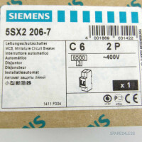 Siemens Leitungsschutzschalter 5SX2206-7 OVP