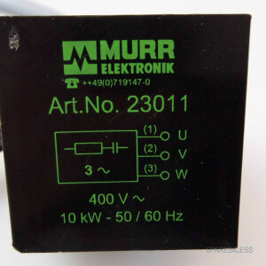 MURR ELEKTRONIK Entstörmodul Art.No. 23035 GEB