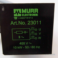 MURR ELEKTRONIK Entstörmodul Art.No. 23035 GEB