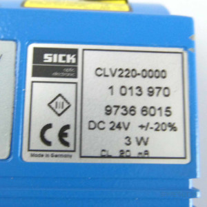 Sick Barcodescanner Laser Scanner CLV220-0000 1013970 GEB