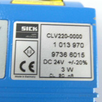 Sick Barcodescanner Laser Scanner CLV220-0000 1013970 GEB