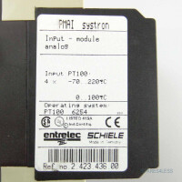 entrelec Schiele Analogeingabe Input PT100 242343600 OVP