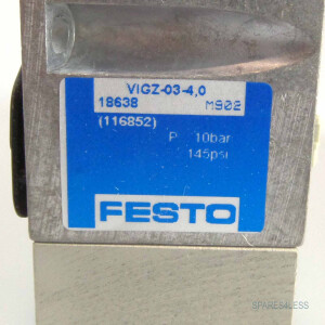 Festo Druckzonen-Einspeiseplatte VIGZ-03-4,0 18638 OVP