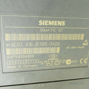 Simatic S7 CPU416F-3 6ES7 416-3FR05-0AB0 GEB