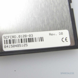 B&R Compact Flash Card 128MB 5CFCRD.0128-03 Rev.D0 GEB