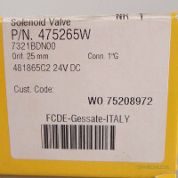 Parker Magnetventil P/N 475265W OVP