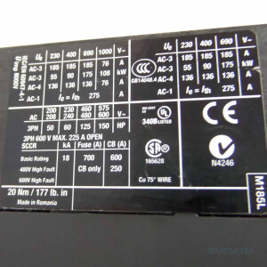 Klöckner Möller Schütz DILM185 110-250V DC GEB