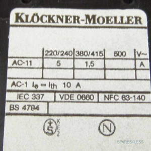 Klöckner Moeller Hilfsschütz DIL 08-22-G 48V DC OVP