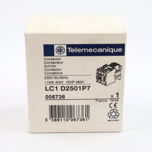 Telemecanique Schütz LC1 D2501P7 006736 OVP