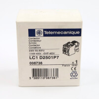 Telemecanique Schütz LC1 D2501P7 006736 OVP