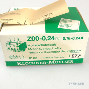 Klöckner Möller Motorschutzrelais Z00-0,24 0,16-0,24A OVP