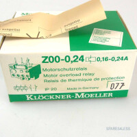 Klöckner Möller Motorschutzrelais Z00-0,24 0,16-0,24A OVP