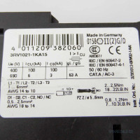 Siemens Leistungsschalter 3RV1021-1KA15 GEB