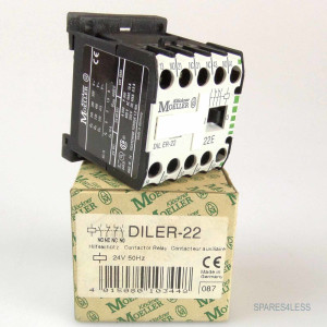 Klöckner Moeller Hilfsschütz DILER-22 24V 50Hz OVP