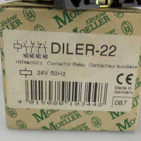 Klöckner Moeller Hilfsschütz DILER-22 24V 50Hz OVP